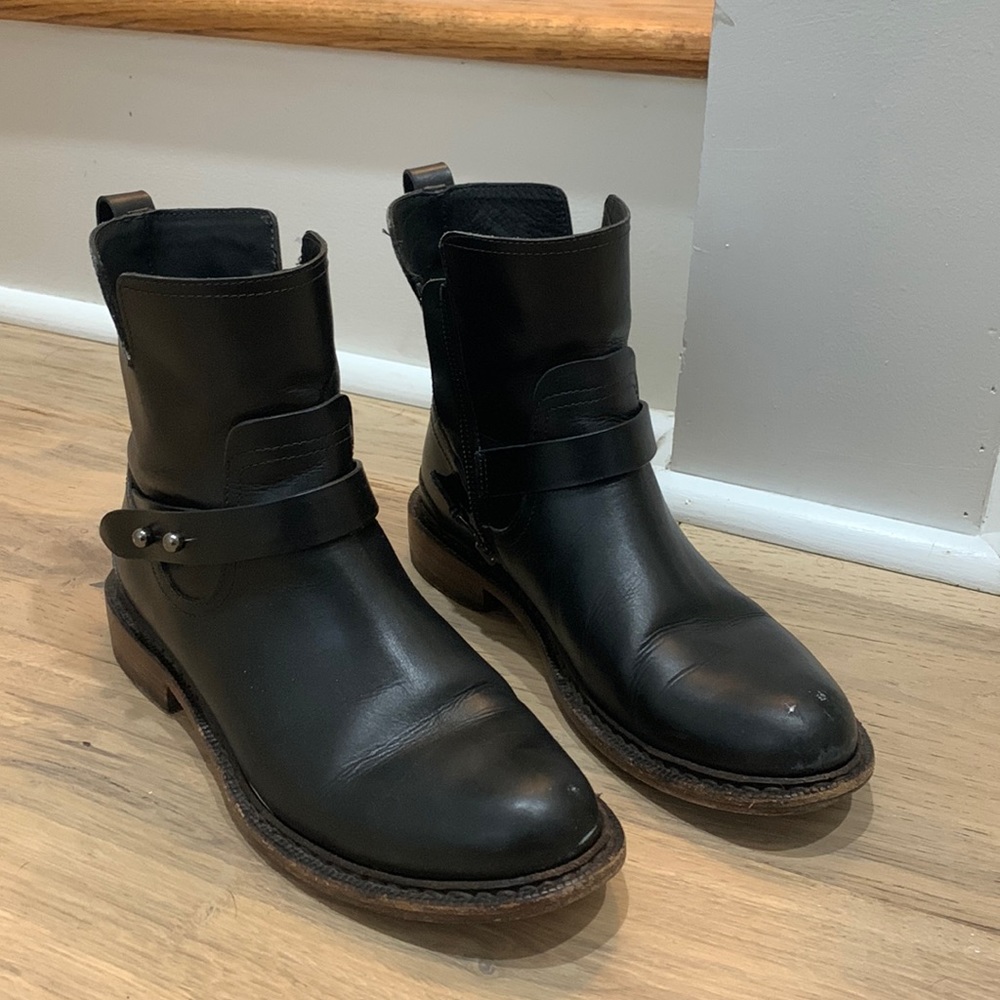 Rag & Bone Ashford Moto Boot ***size 38.5 but fit like 7.5 ****